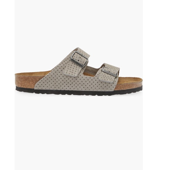 Birkenstock men Arizona Pin Dot Slide Sandals in Stone Coin Eu 41 US 8-8.5 - Picture 3 of 10